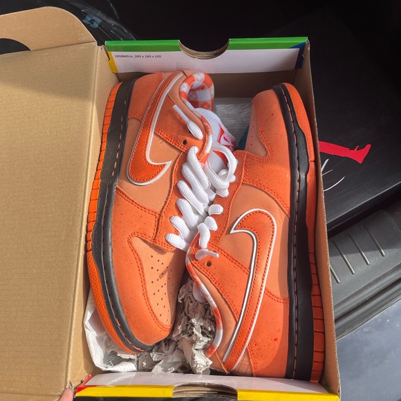 DUNK SB ORANGE LOBSTERS M 5/Wmn 6.5 - Picture 1 of 6